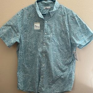 Large button down T-shirt